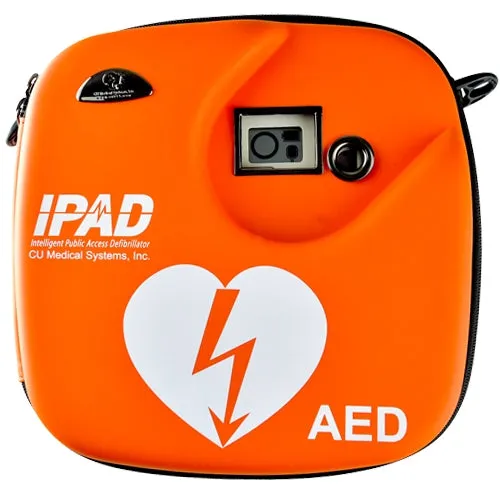Wall Mount First Aid Kit & Indoor Alarmed Defibrillator Bundle