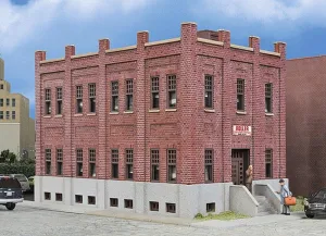 Walthers SceneMaster Sm Brick Office Building Small