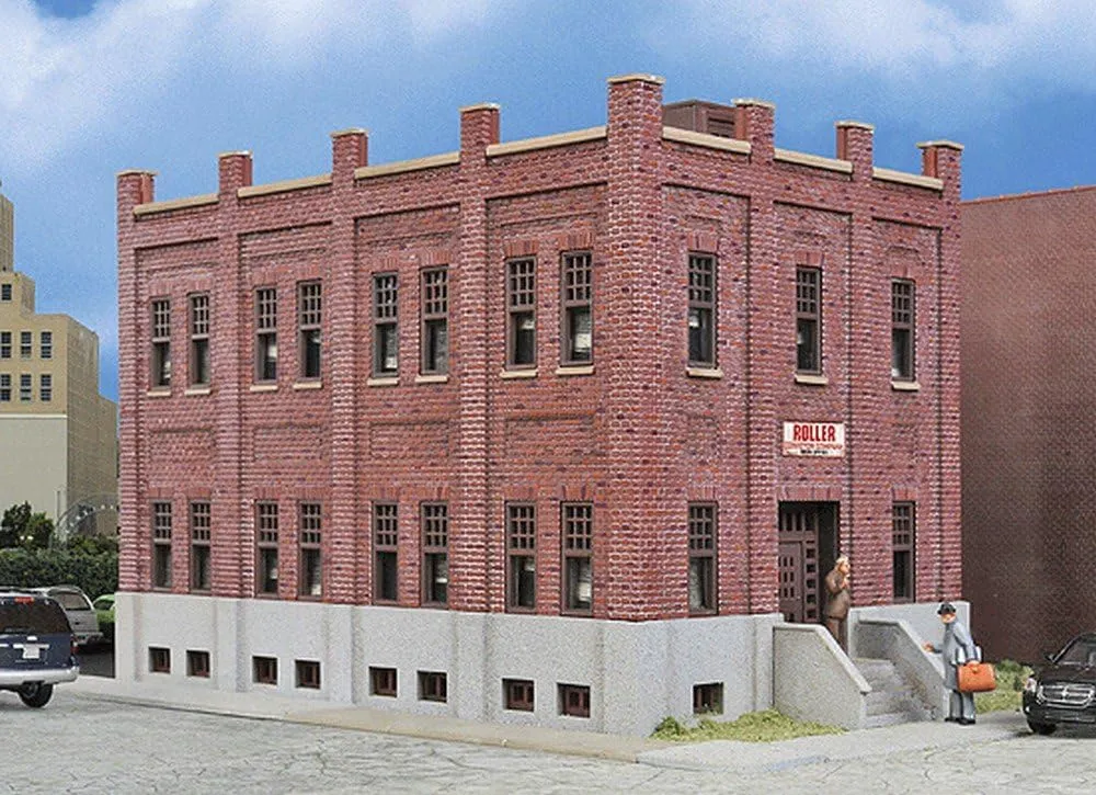 Walthers SceneMaster Sm Brick Office Building Small
