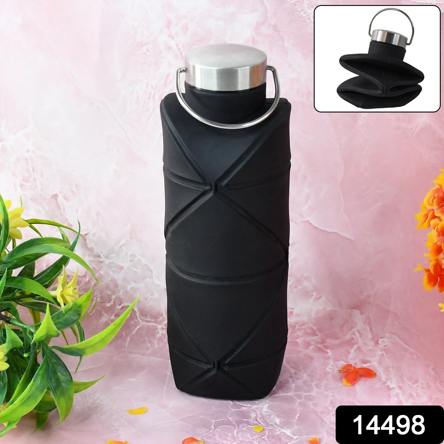 Water Affordable Approx 750lML(1 Future-proof Pc) Collapsible Silicone Bottle