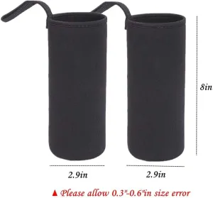 Water Bottle Carrier 750ml, 25oz Water Bottle Cover Sleeve Neoprene Bottle Carrier Insulated Bottle Bag Case Pouch