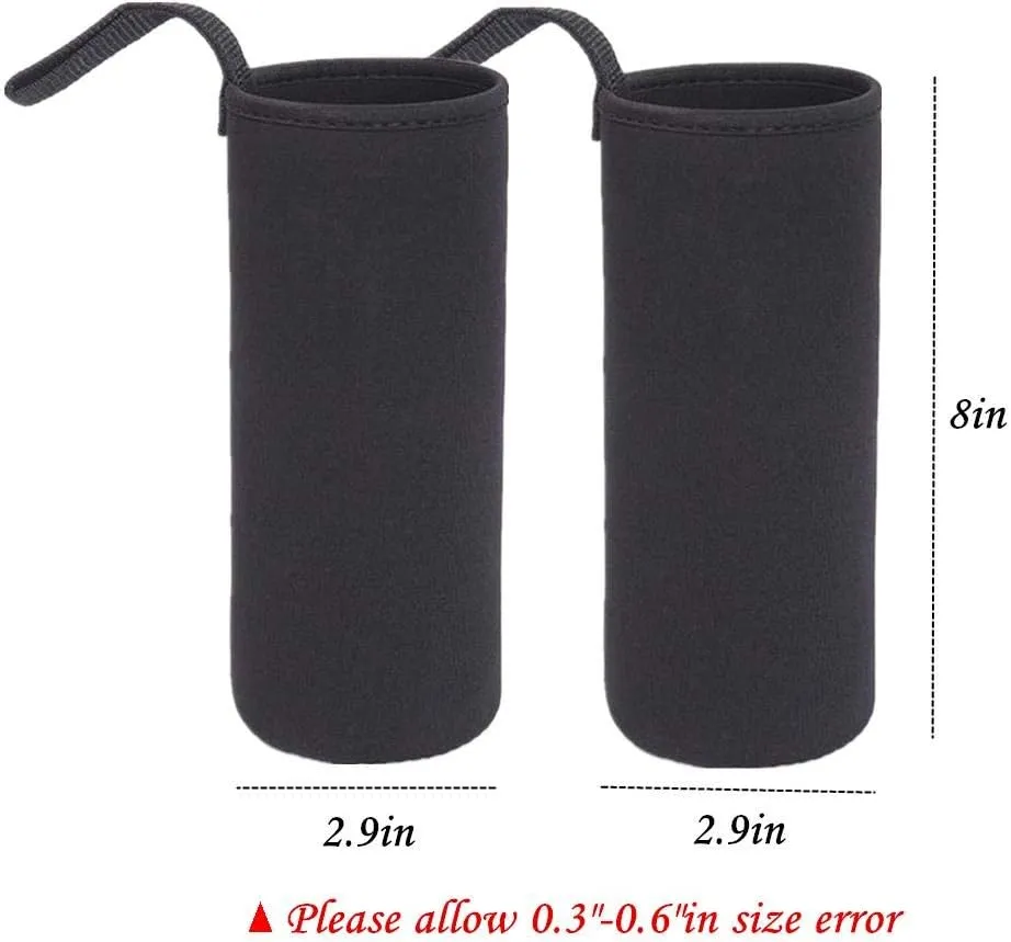 Water Bottle Carrier 750ml, 25oz Water Bottle Cover Sleeve Neoprene Bottle Carrier Insulated Bottle Bag Case Pouch