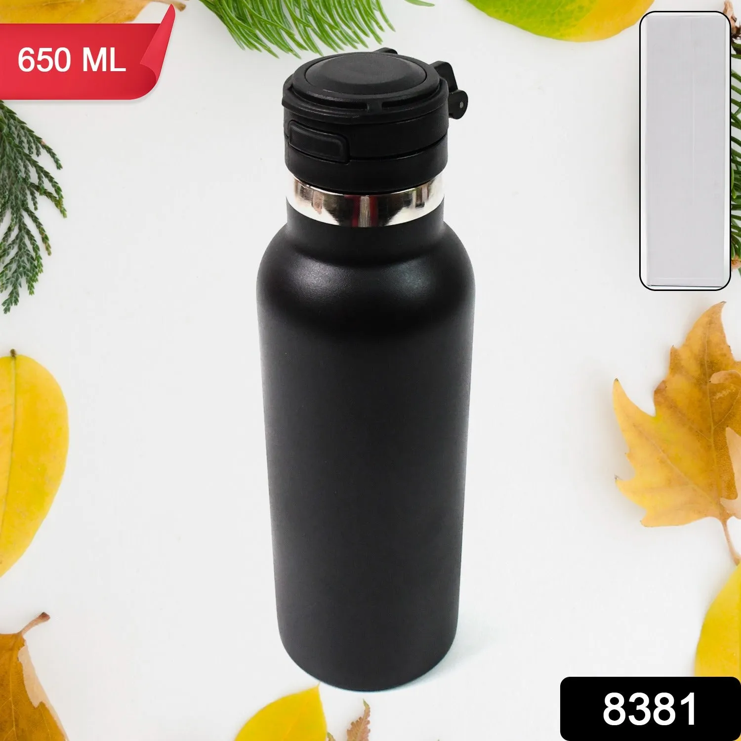 Water Bottle for Kids – Insulated Stainless Steel Bottle (650 ML / 1 Pc)