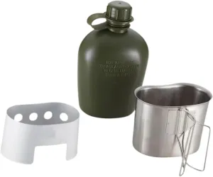 Water Bottle Set Accessories Compact Sturdy Training Gear Complete Camping Essential Kit for Outdoor Survival