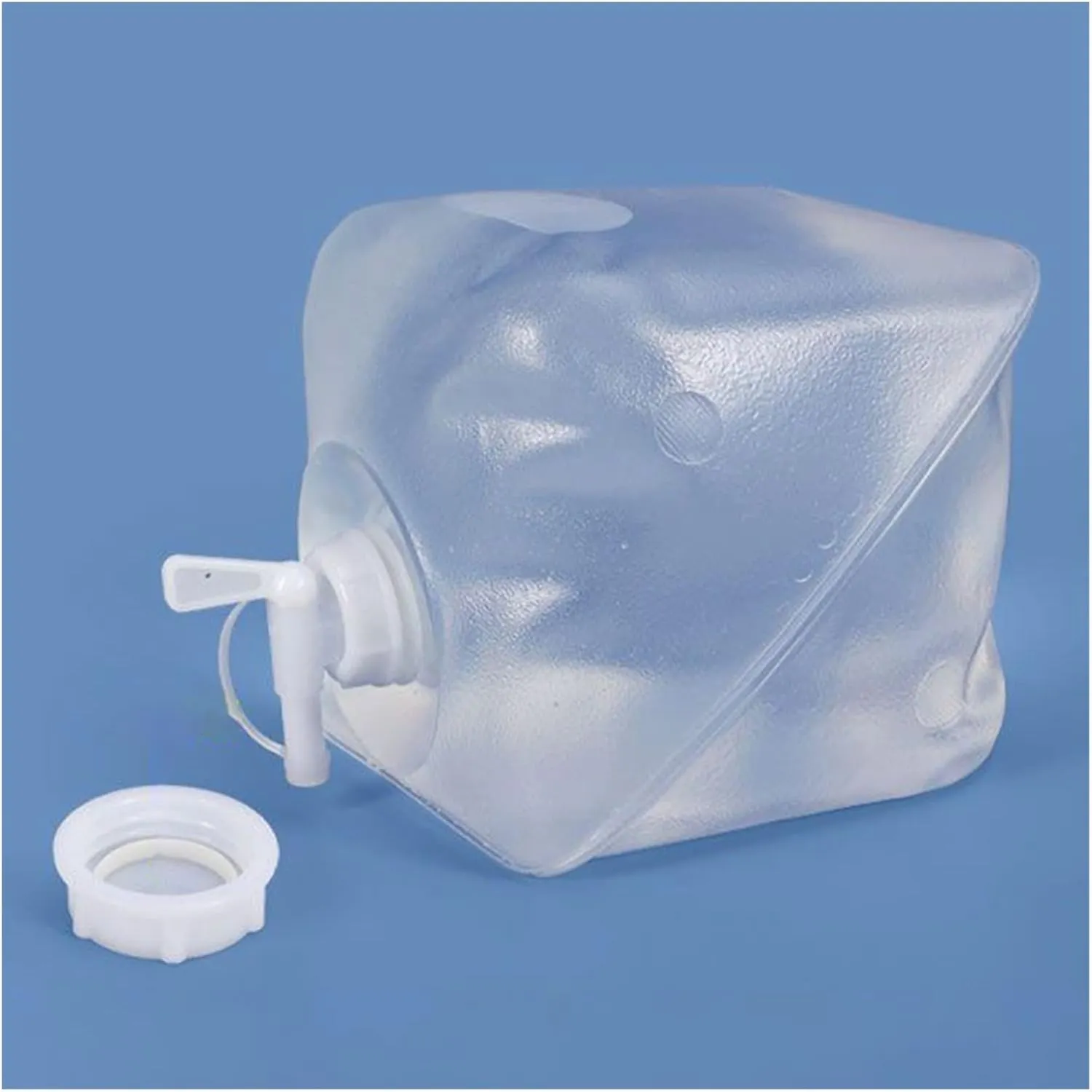 Water Container,Camping Water containers, 3PCS Collapsible Water Storage Containers5L/10L/20L Camping Water BucketPortable Folding Water JugEmergency Water Storage Bag for (Size : Mixed) (Size : 5L)