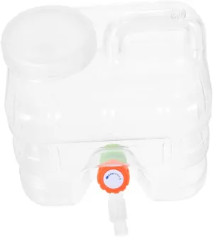 Water Storage Container Collapsible Water Bucket with Tap for Camping Travel