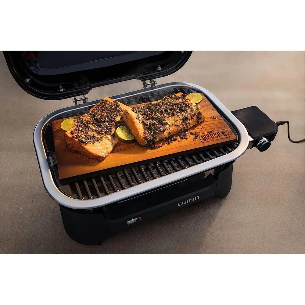 Weber Lumin Compact Indoor Outdoor Electric Grill (Open Box)   1 Year Warranty