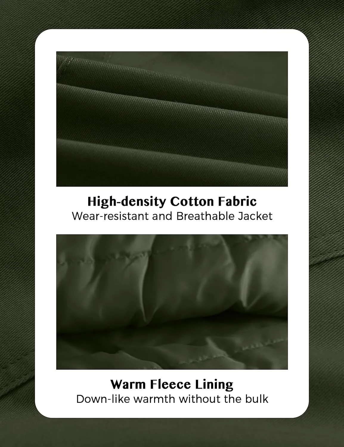 WenVen Women's Winter Thicken Cotton Coat Warm Parka Jacket with Removable Hood