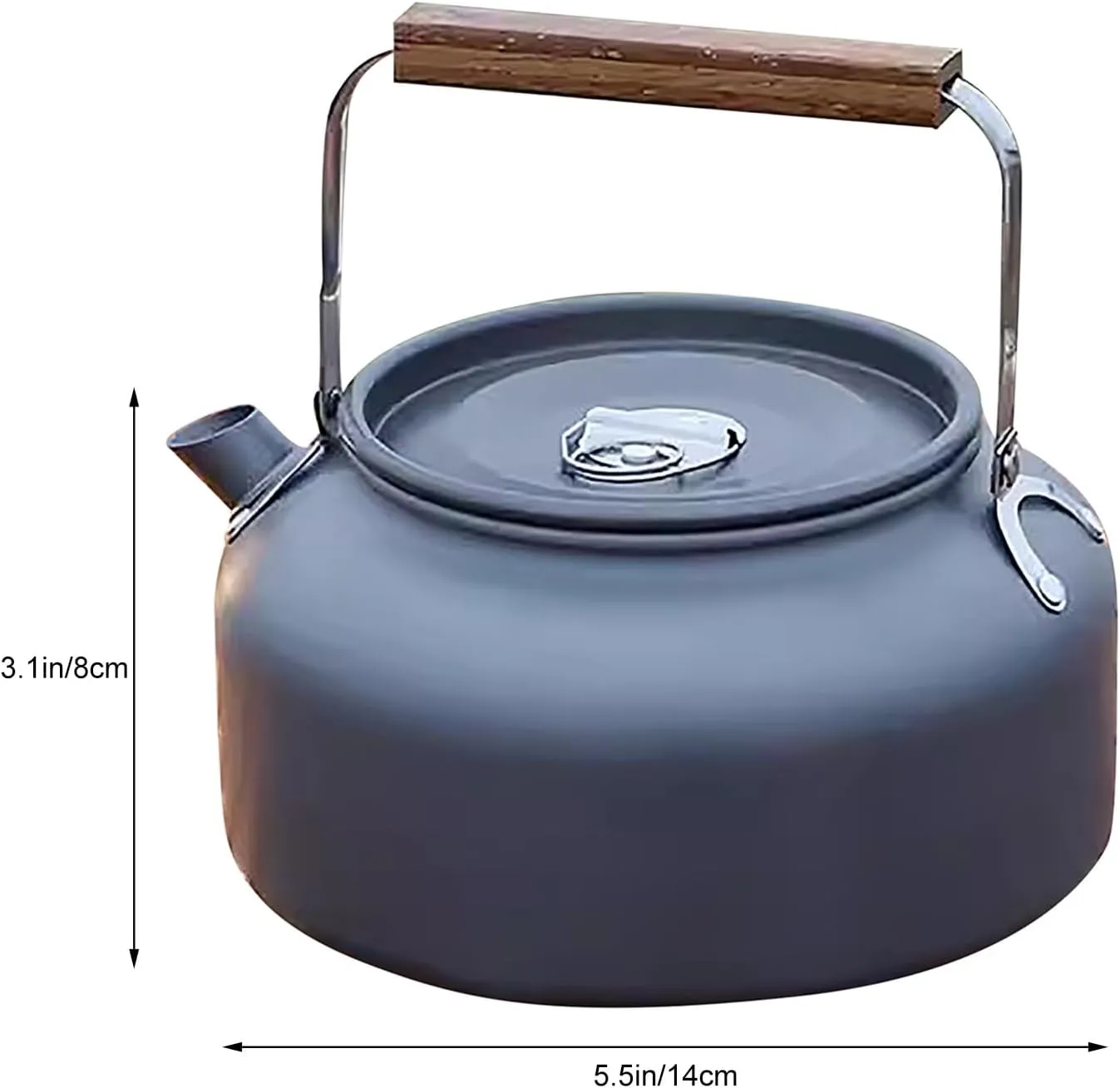 WHYATT Camping Cookware, Non-Stick Lightweight Camping Pot and Fry Pan Set for Camping, Backpacking, Outdoor Cooking and Picnic