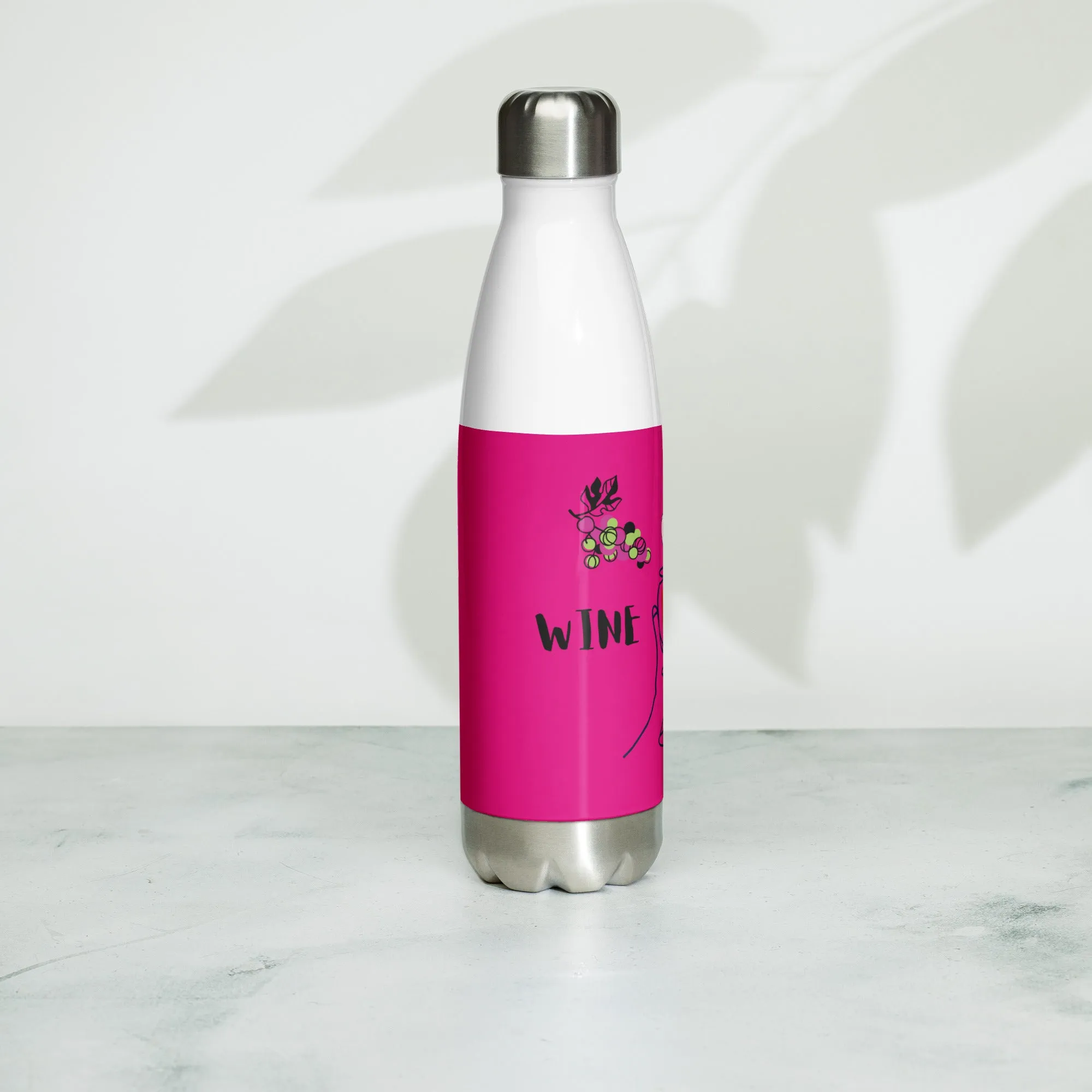WINE BOTTLE - Stainless Steel Water Bottle