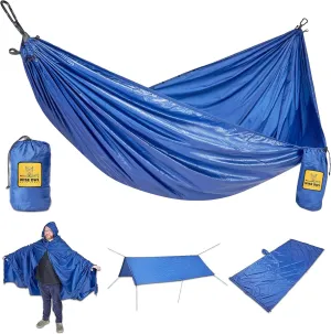 Wise Owl Outfitters Hammock for Camping Hammocks Gear for The Outdoors Backpacking Survival or Travel - Portable Lightweight Parachute Nylon - Up to 500lbs