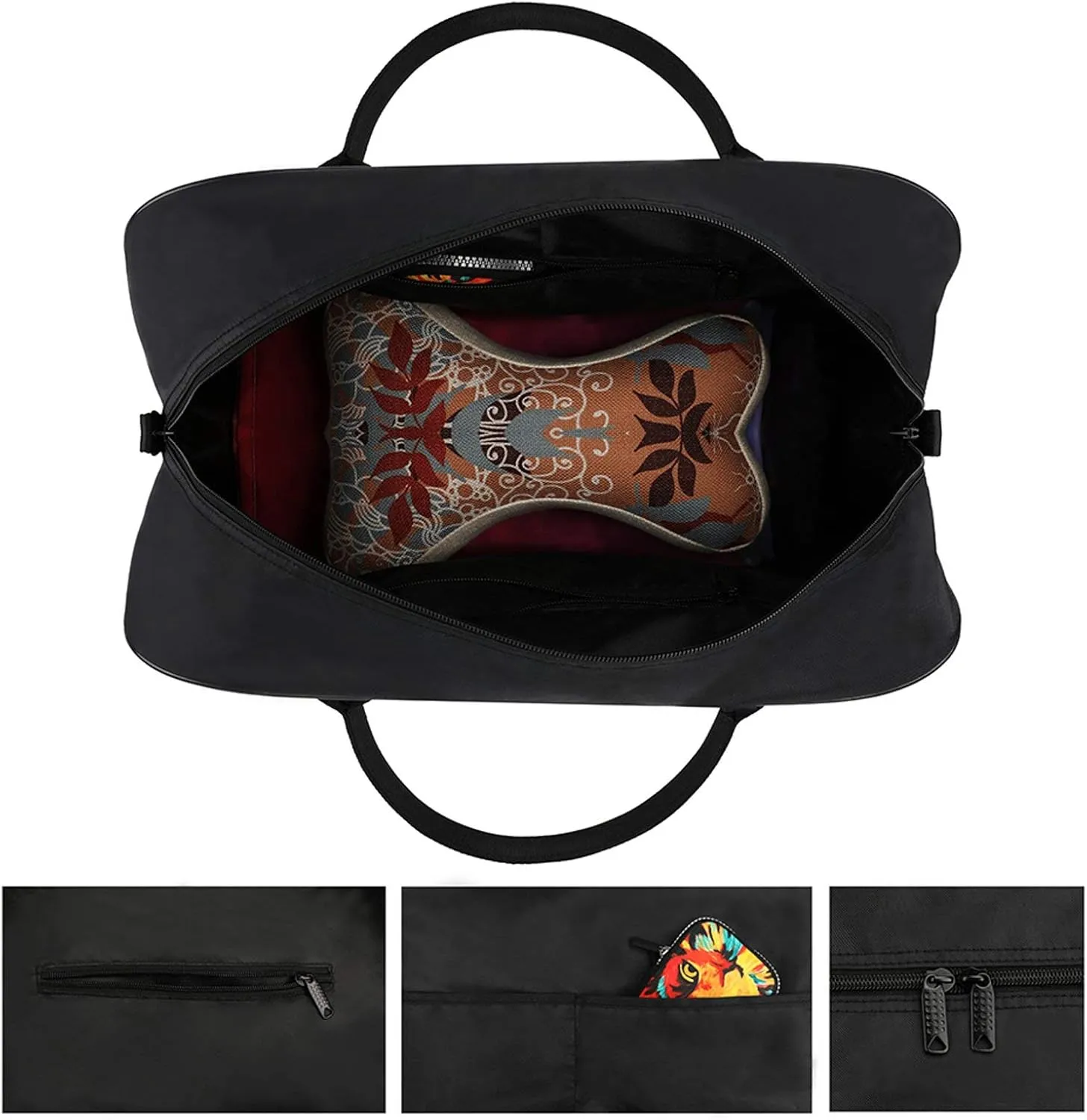 Women's Handbag Abstract-seamless-pattern-design Contains Pocket Storage Bag Work Commuting Shoulder Cross-Body Bag