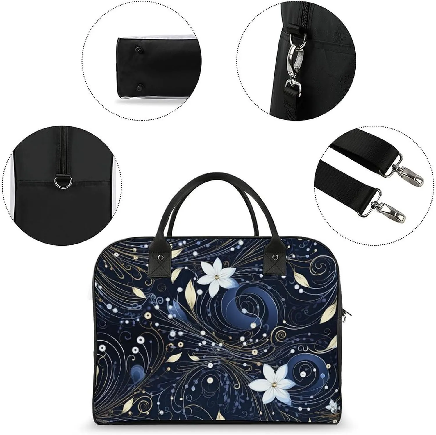 Women's Handbag Abstract-seamless-pattern-design Contains Pocket Storage Bag Work Commuting Shoulder Cross-Body Bag