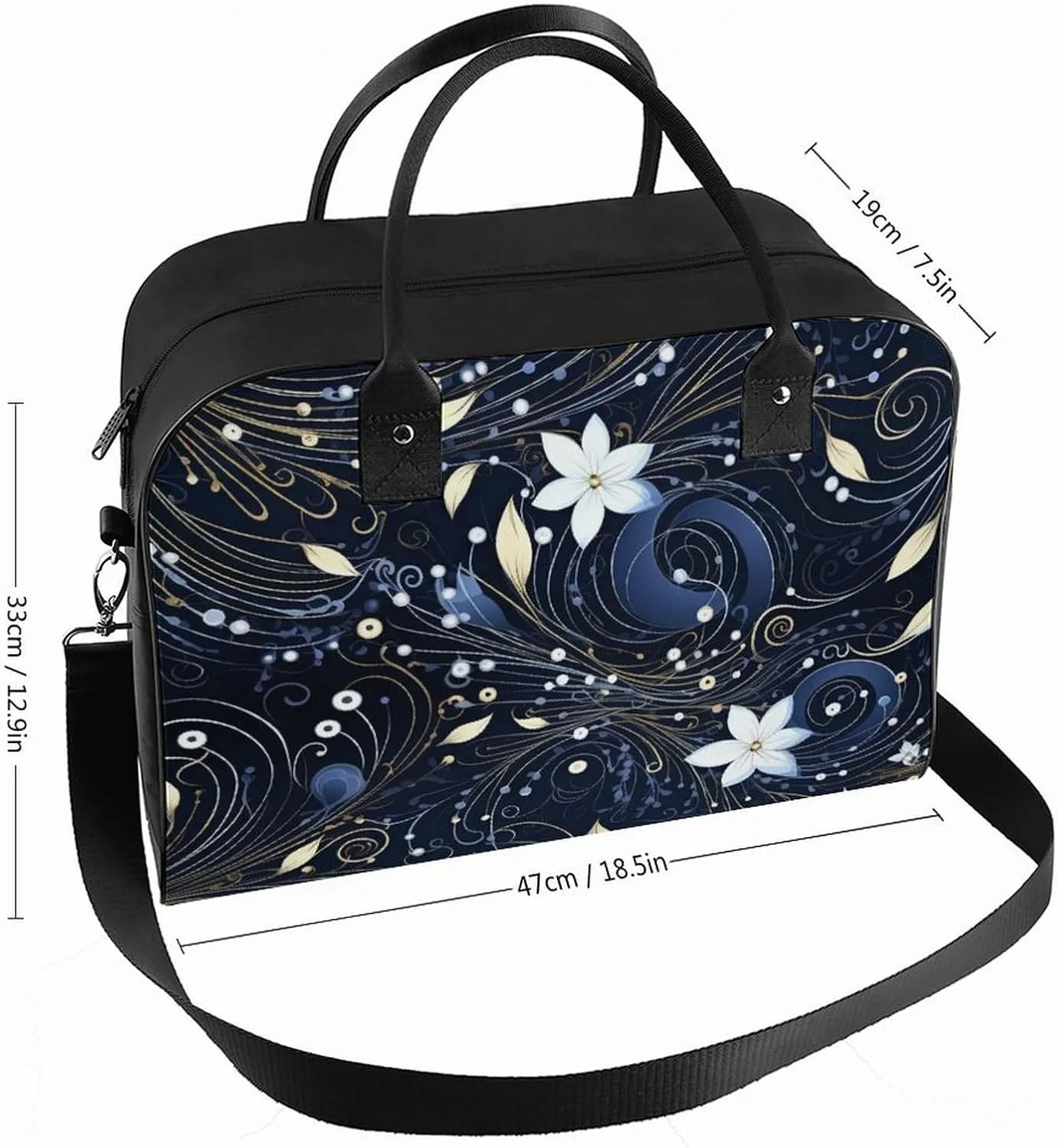 Women's Handbag Abstract-seamless-pattern-design Contains Pocket Storage Bag Work Commuting Shoulder Cross-Body Bag