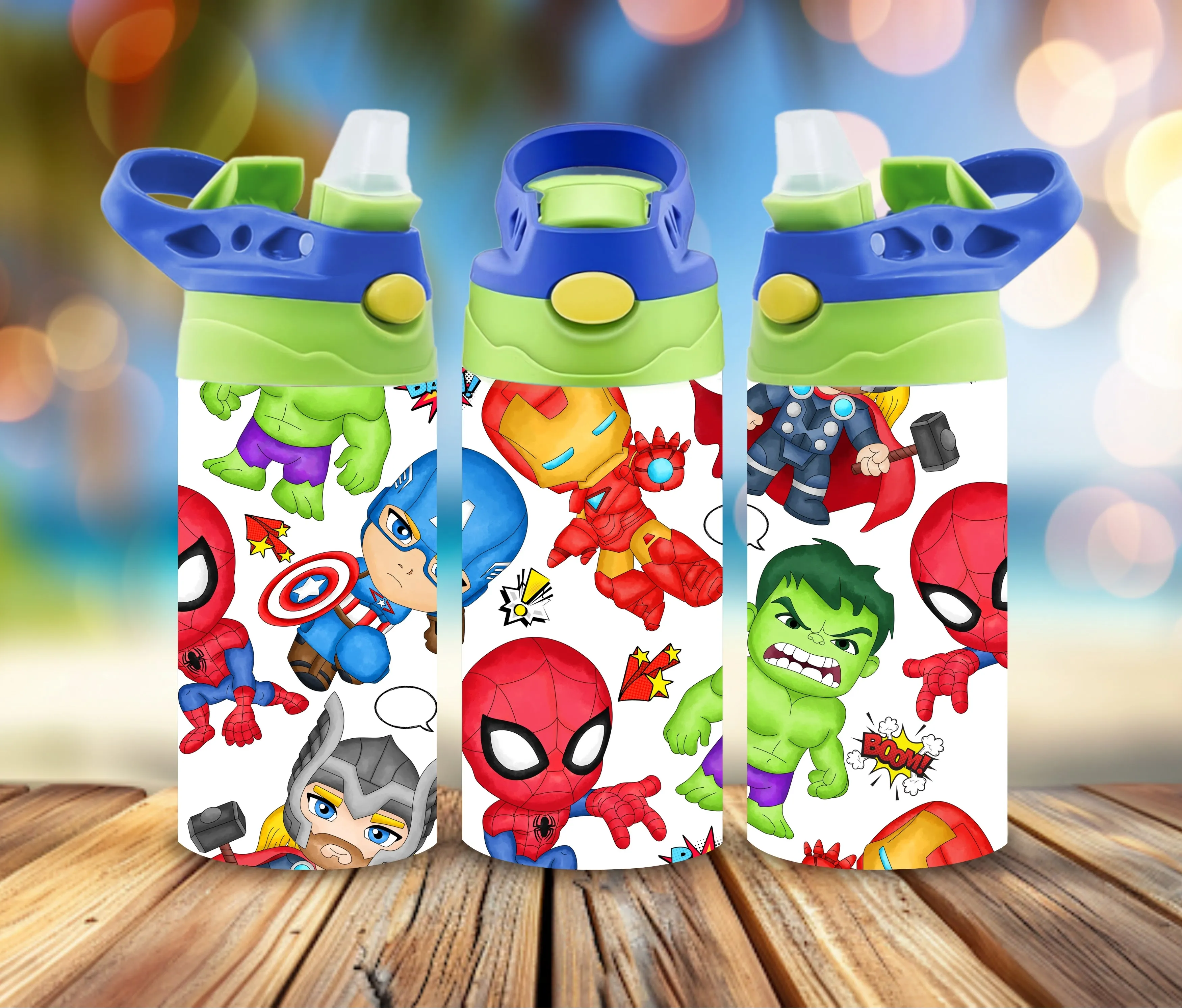 WS Completed Character Kids Sippy or Waterbottle