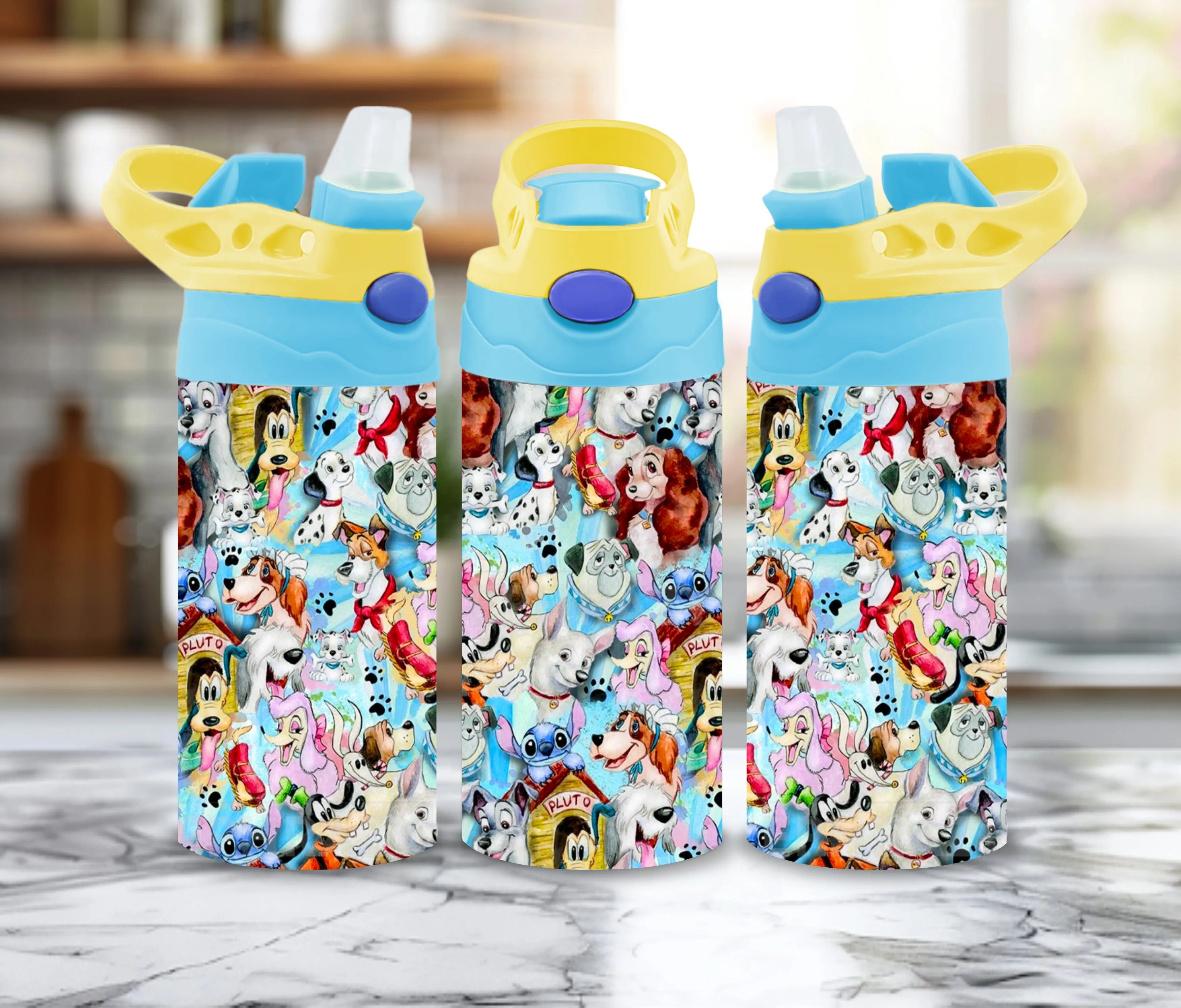 WS Completed Character Kids Sippy or Waterbottle