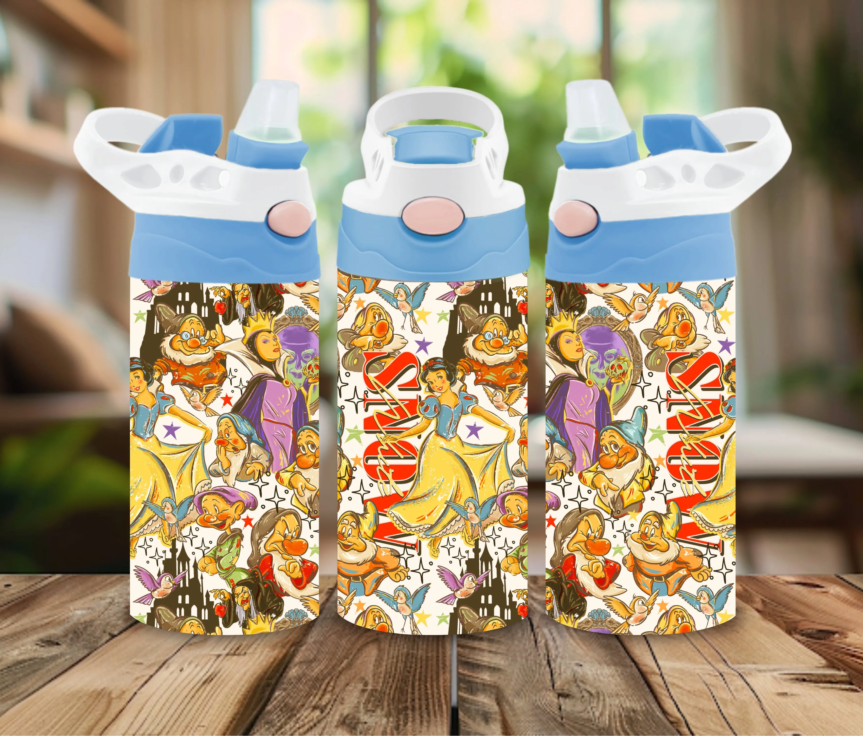 WS Completed Character Kids Sippy or Waterbottle