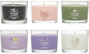 Yankee Candle Minis Jar, Coastal Harmony Variety Pack, 6 ct Variety Pack