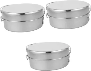 Yardwe Outdoor Camping Pot Stainless Cookware Stainless Cooking Utensils Safe Outdoor Cookware Camping Pot and