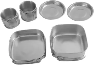 YARNOW Portable Cook Combinations Oven Cookware Camping Pots Kitchen Electric Kettle Tin Outdoor Pots and Pans