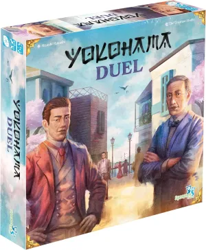 Yokohama Duel - Updated Edition, Strategy Set Collection Board Game, Thematic Worker Placement, Japanese Meiji Era, Ages 14 , 2 Player