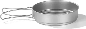 YYDS Outdoor Camping Lightweight Pot for Backpacking Camp Accessories Equipment Frying Pans Portable Camping Cookware Aluminum Camping Cooker Adventures Picnics (Size : 350ml)