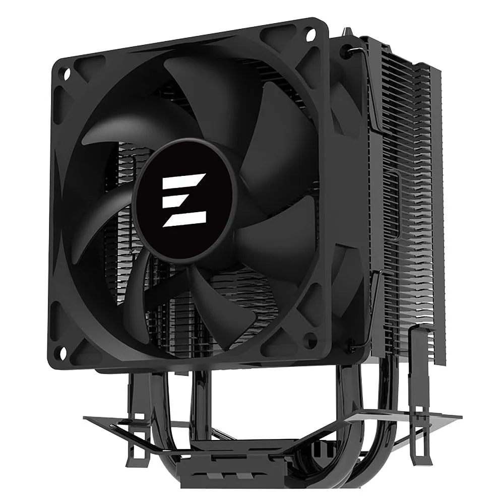 Zalman CNPS4X Black CPU Air Cooler, 150W TDP, 92mm PWM Cooling Fan, Compact 135mm Height, 3 Direct Touch Heatpipes, Intel LGA 1700/1200/115X, and AMD AM5/AM4
