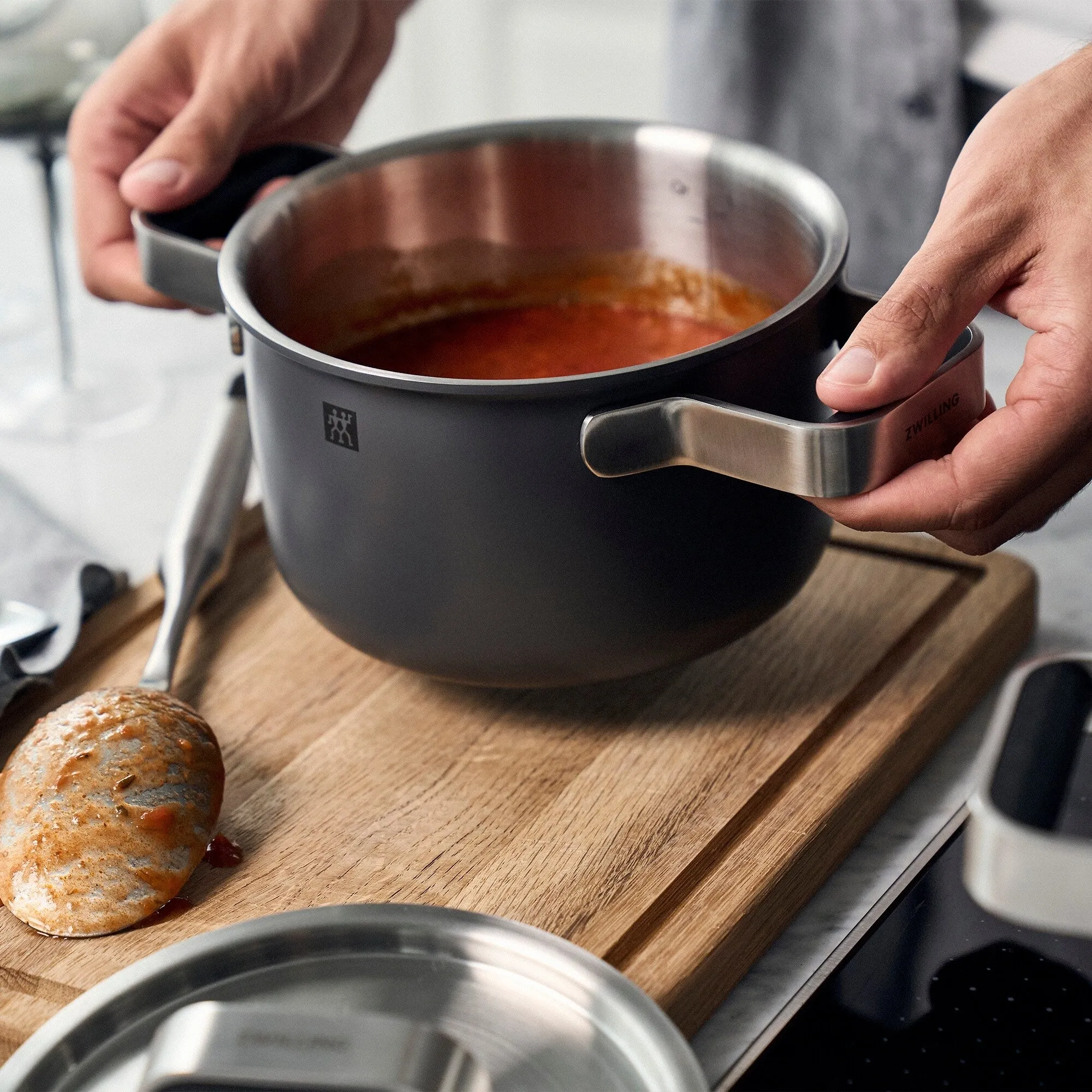 ZWILLING Pure 8-pc Stainless Steel Cookware Set
