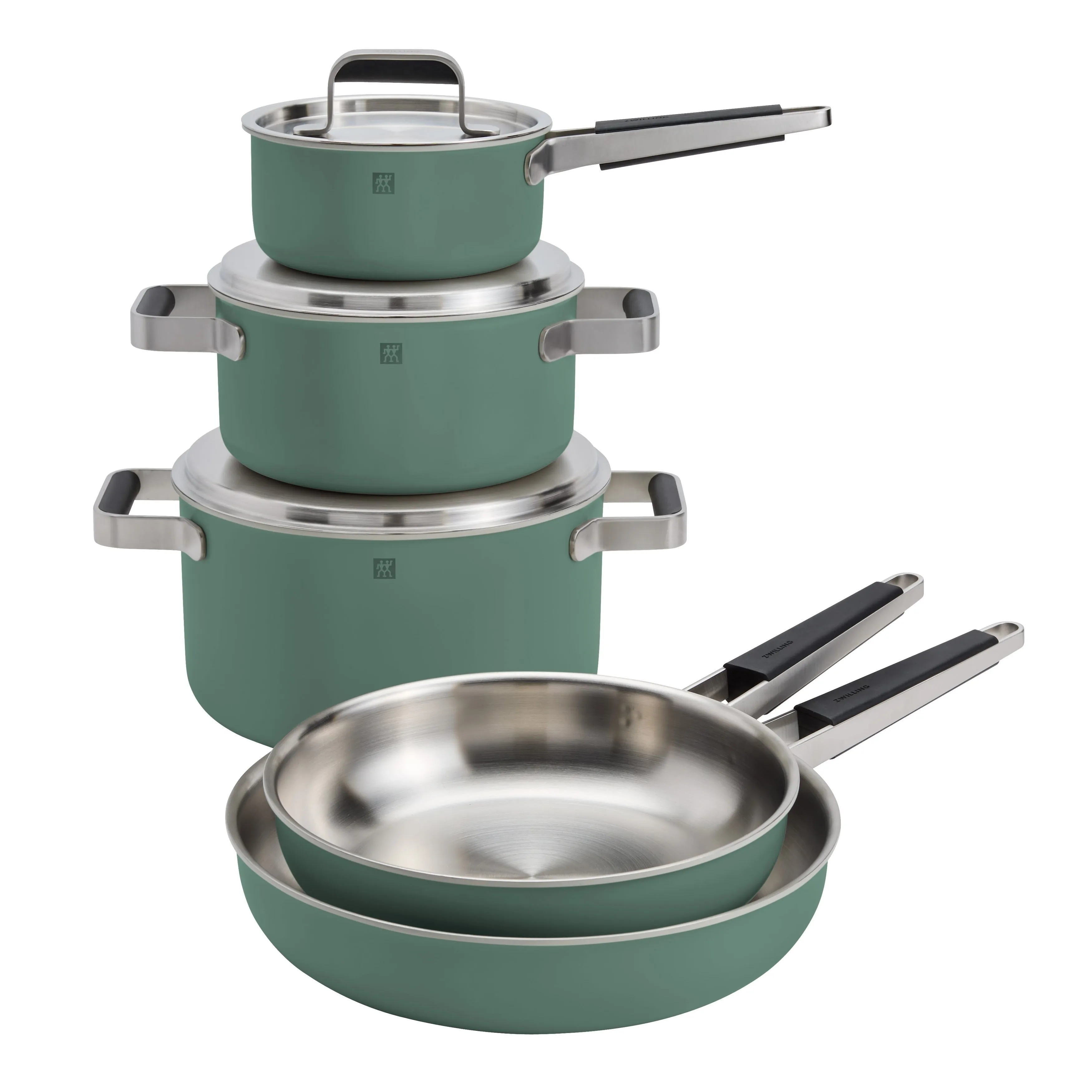ZWILLING Pure 8-pc Stainless Steel Cookware Set